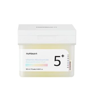 Numbuzin No.5+ Glutathione Vitamin-Niacinamide Concentrated Pads
